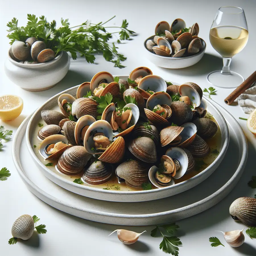 Almejas a la marinera
