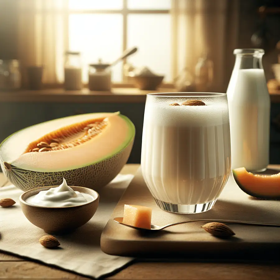 Batido de Melón y Yogur