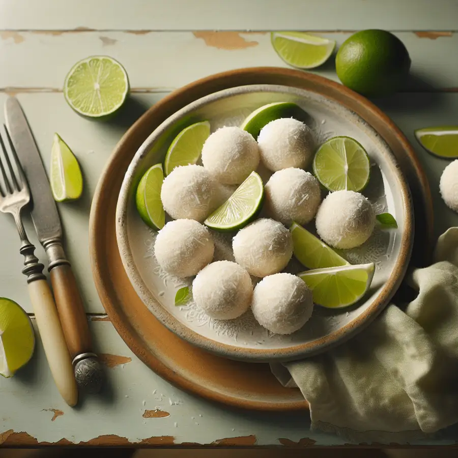 Bolitas de Coco y Limón