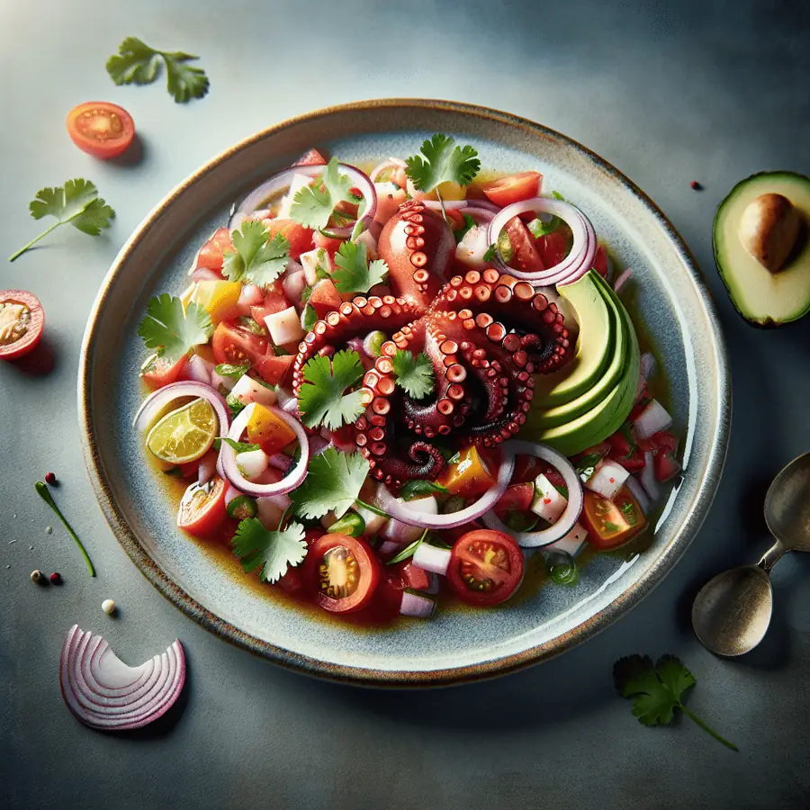 Ceviche de pulpo