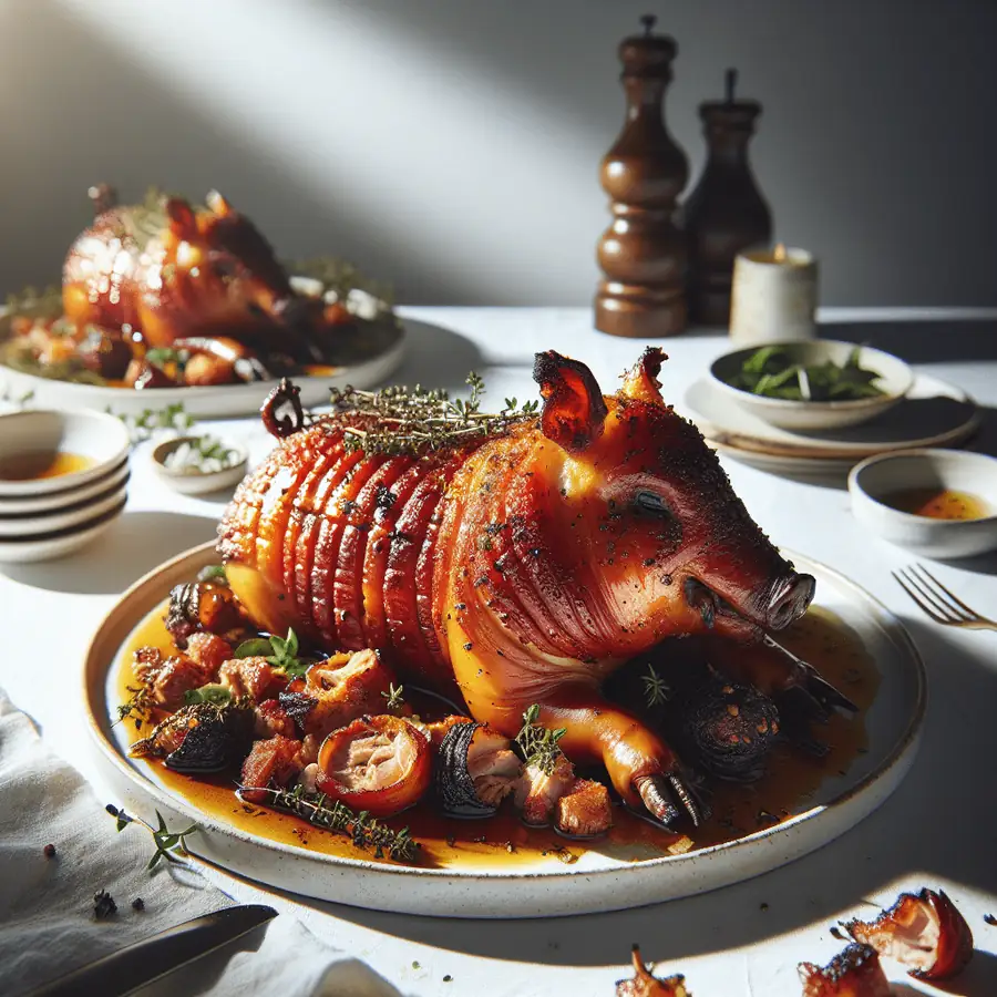Cochinillo al horno