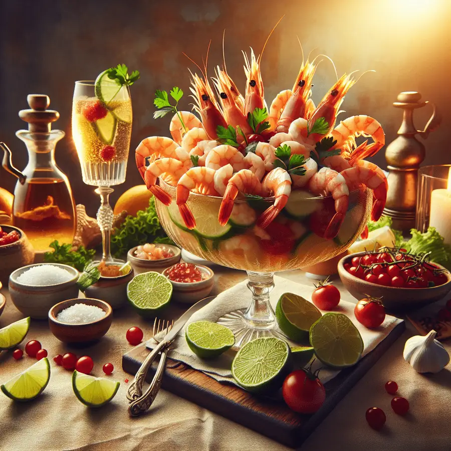 Coctel de camarones