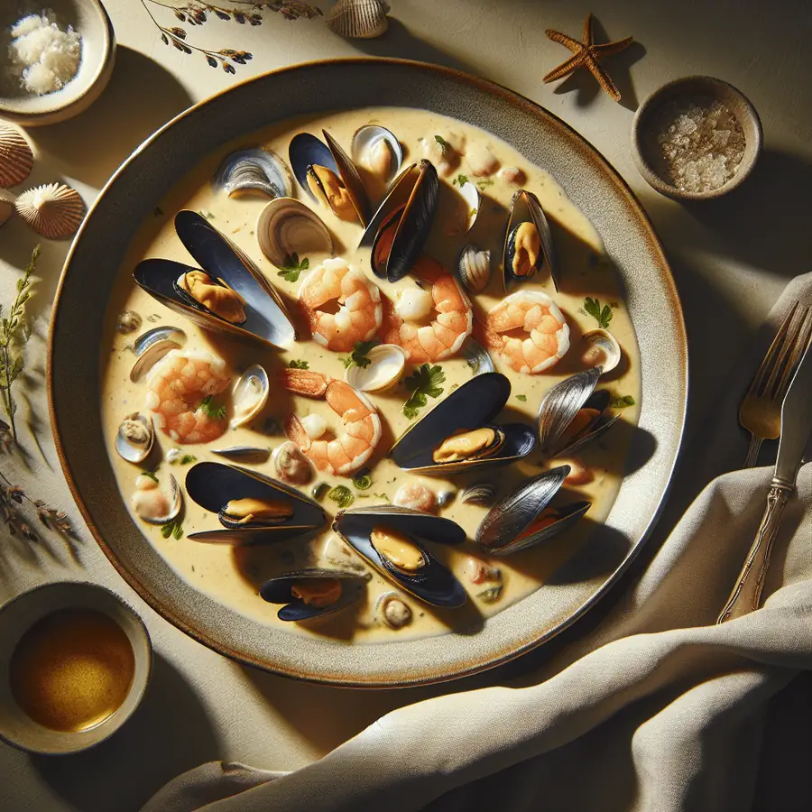 Crema de Mariscos