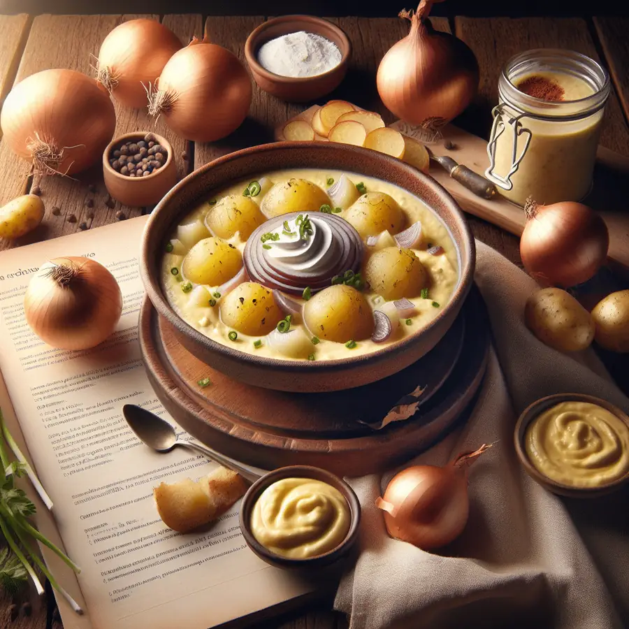 Crema de cebolla y patata