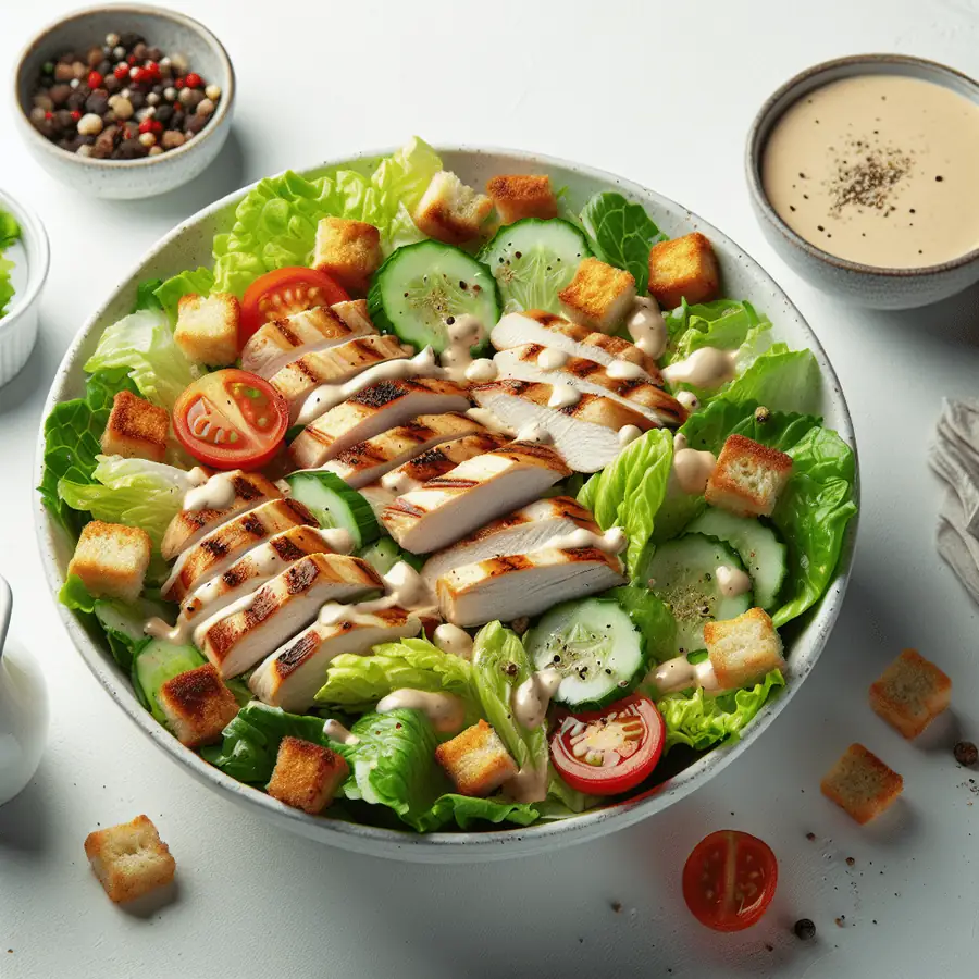 Ensalada César con pollo