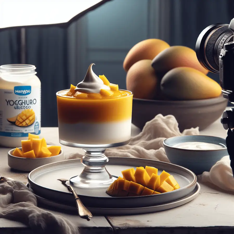 Mousse de Mango y Yogur Griego