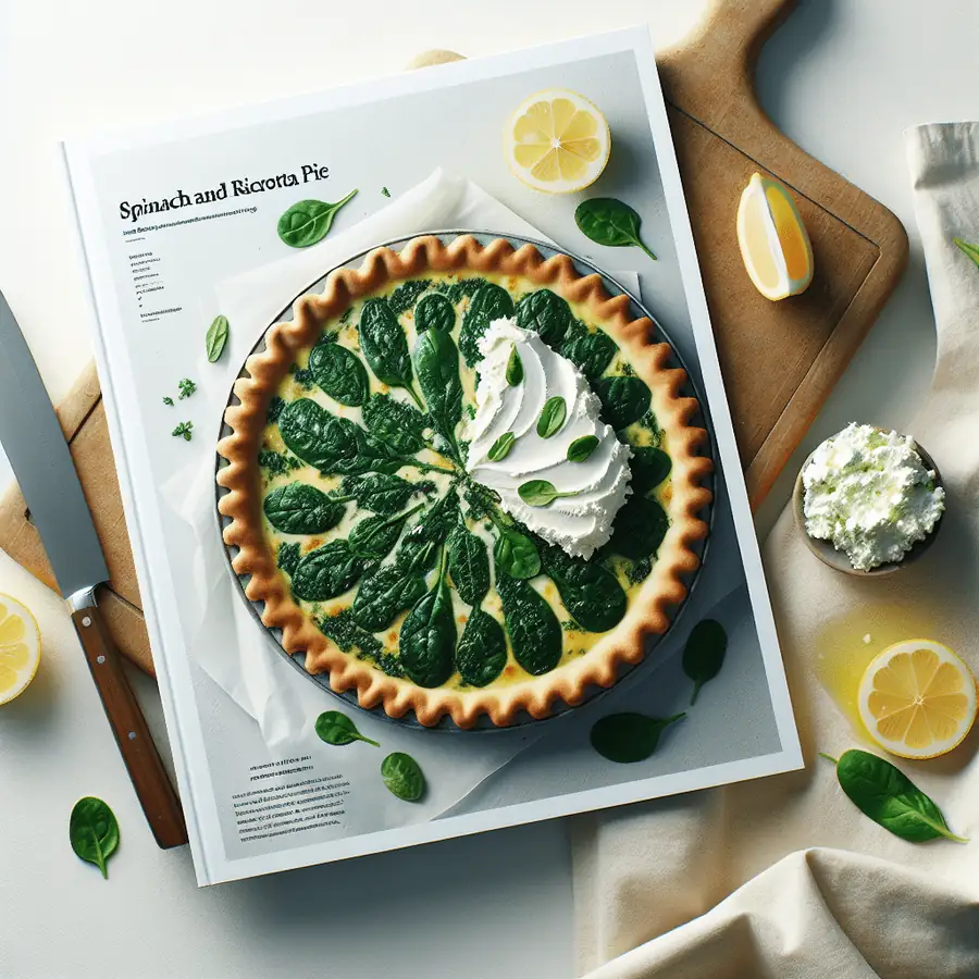Pastel de espinacas y ricotta