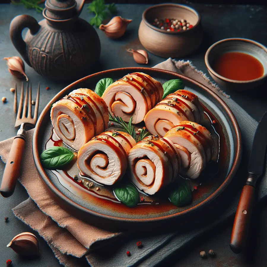 Rollitos de Pechuga de Pollo