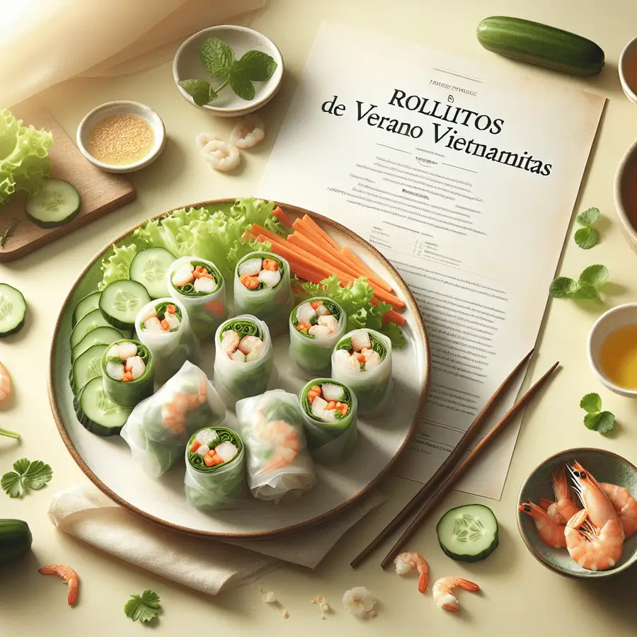 Rollitos de Verano Vietnamitas