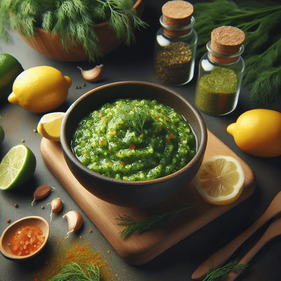 Salsa de Eneldo y Limón