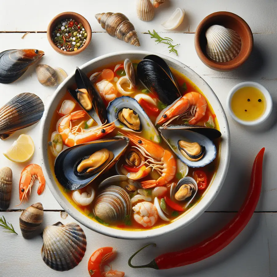 Sopa de mariscos
