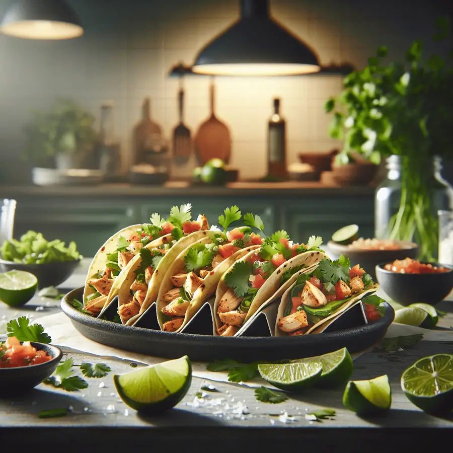 Tacos de pollo