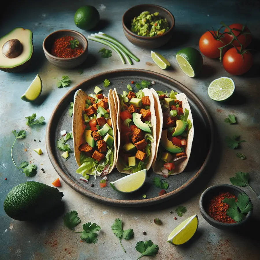 Tacos veganos de Jackfruit