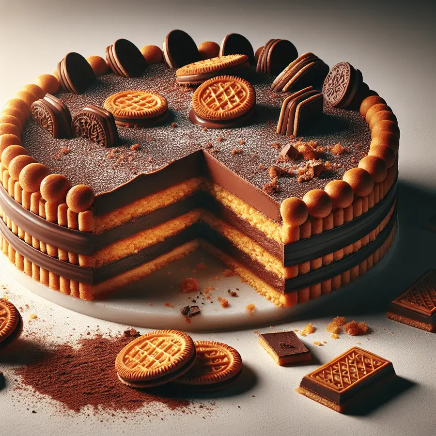 Tarta de Galletas Maria y Chocolate