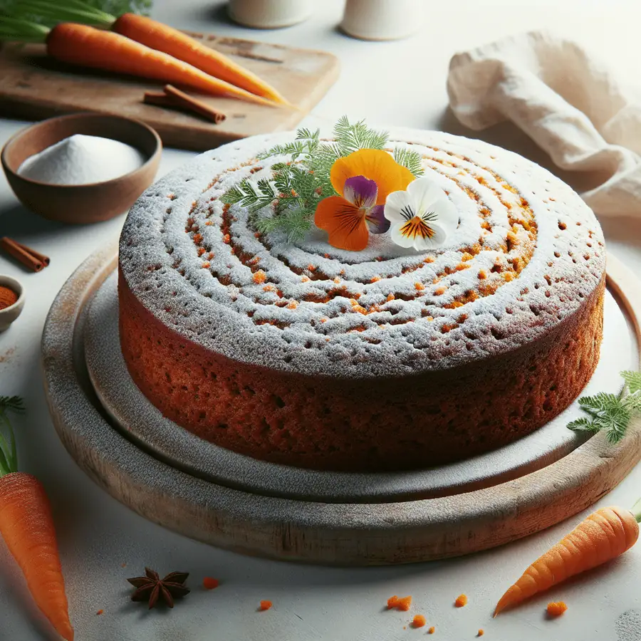 Tarta de zanahoria tradicional