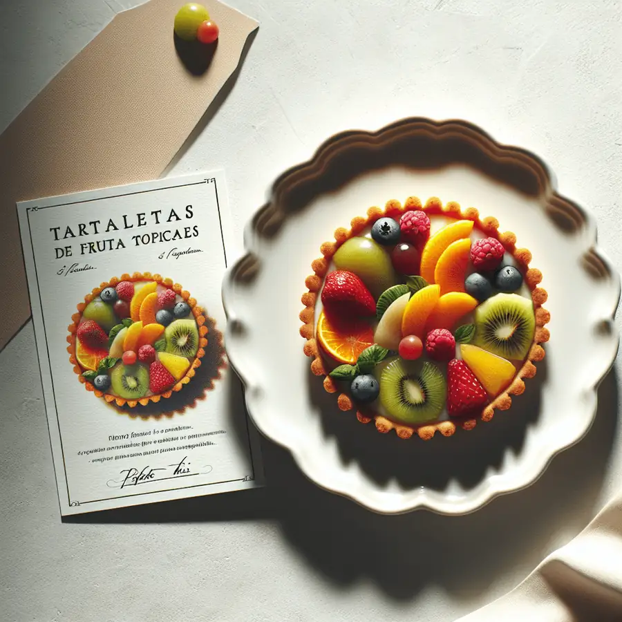 Tartaletas de Frutas Tropicales