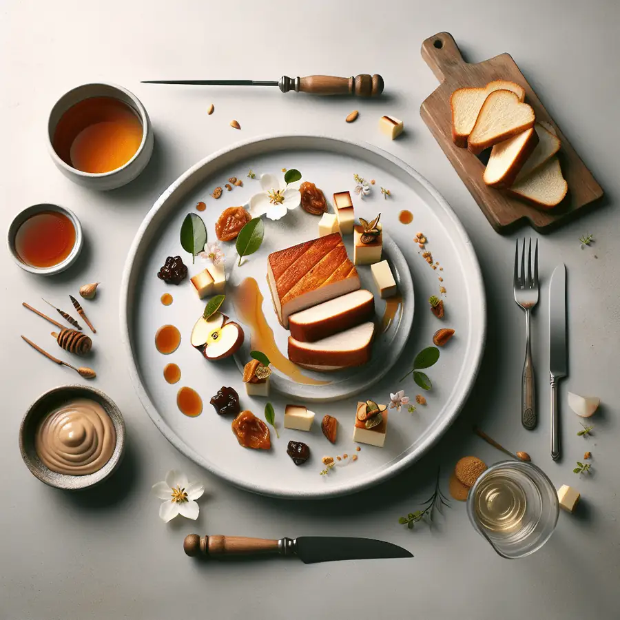 Terrina de Foie Micuit con chutney de manzana