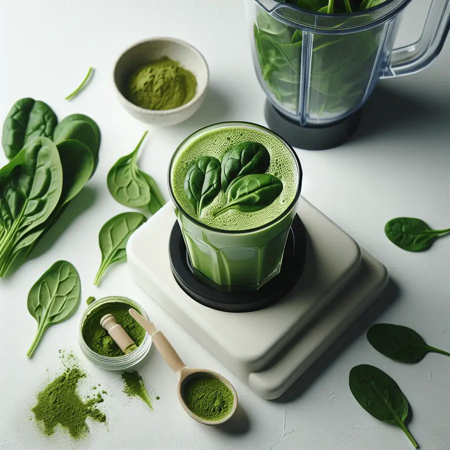 Batido de Matcha y Espinaca