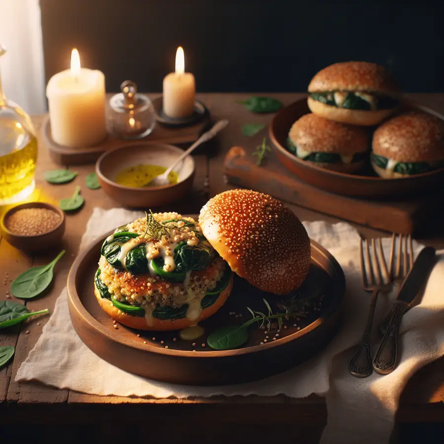 Bocaditos de Quinoa y Espinacas al Horno