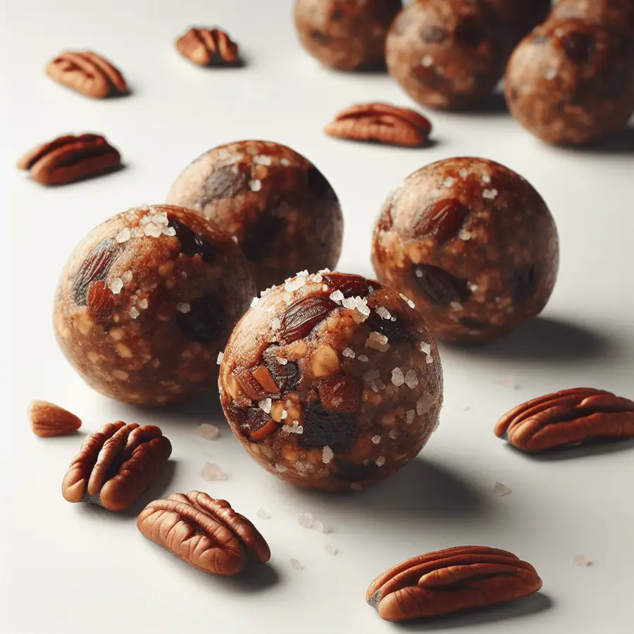 Bolas Energéticas de Dátiles y Nueces Pecanas