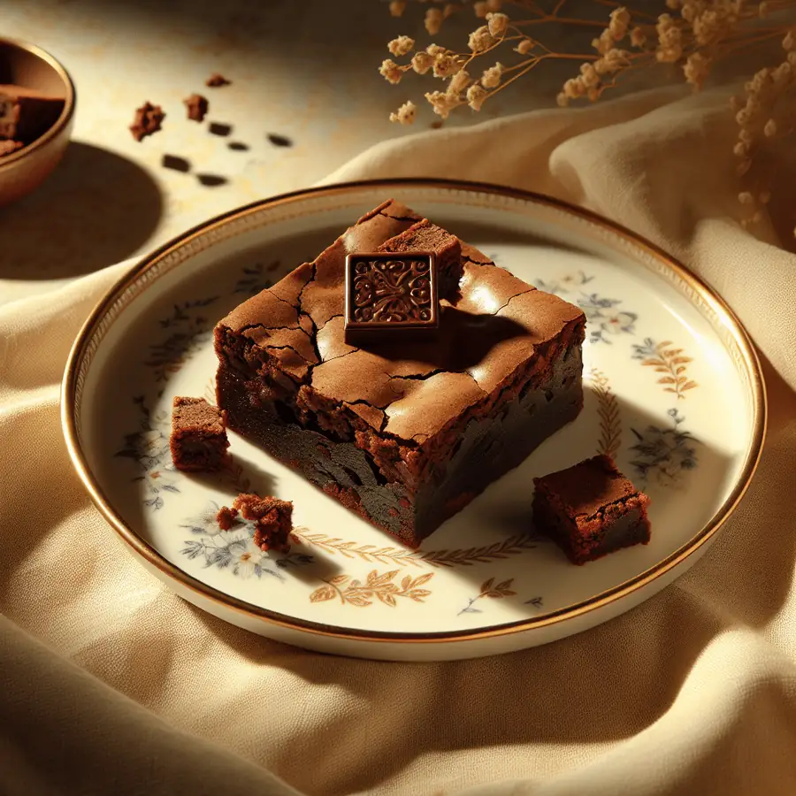 Brownie de batata y cacao