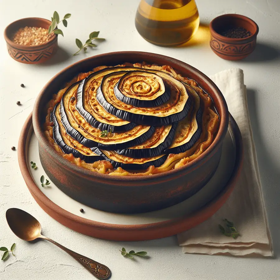 Cazuela de Berenjenas al Estilo Moussaka Vegana