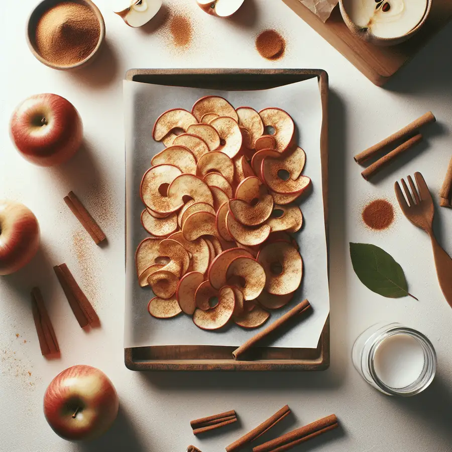 Chips de Manzana y Canela: Amor a Mordiscos