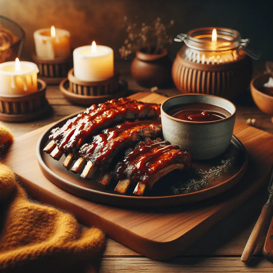 Costillas BBQ Caseras para una Noche Acogedora