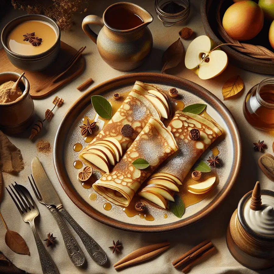 Crepes Dulces de Trigo Sarraceno