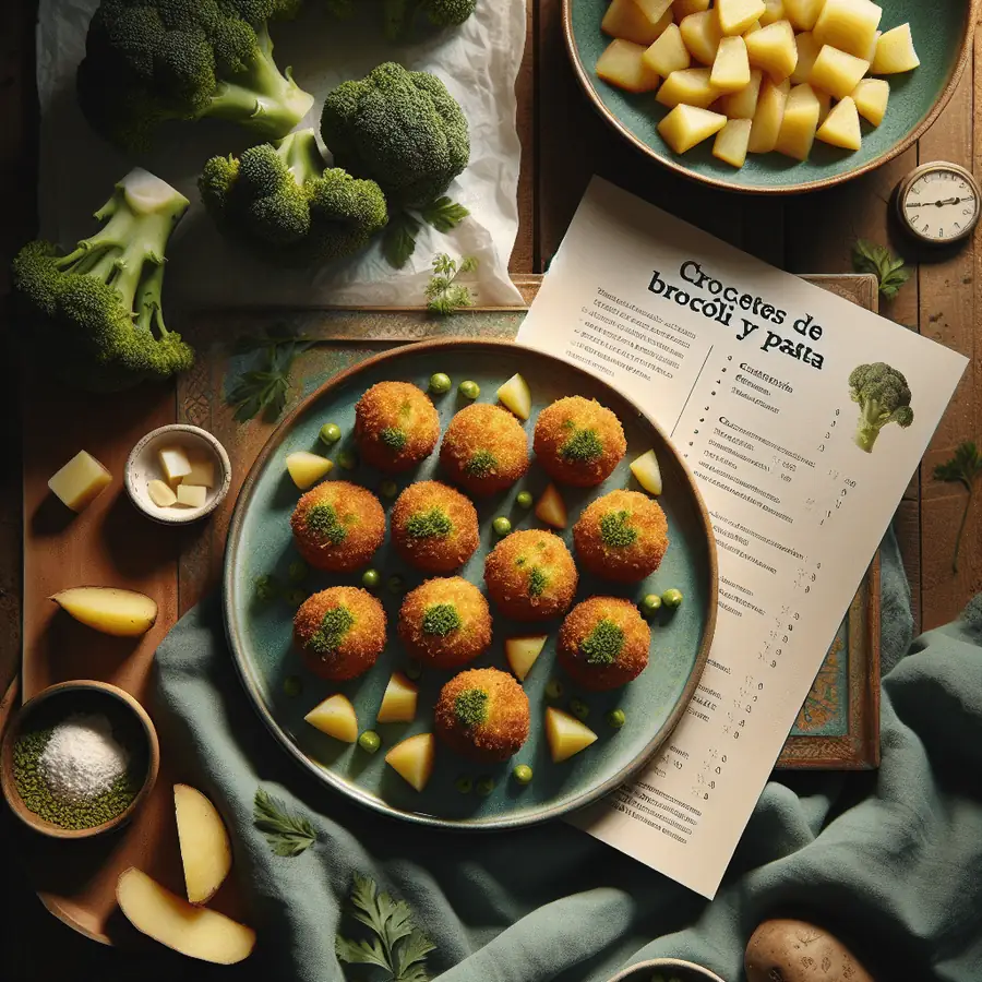 Croquetas de brócoli y patata