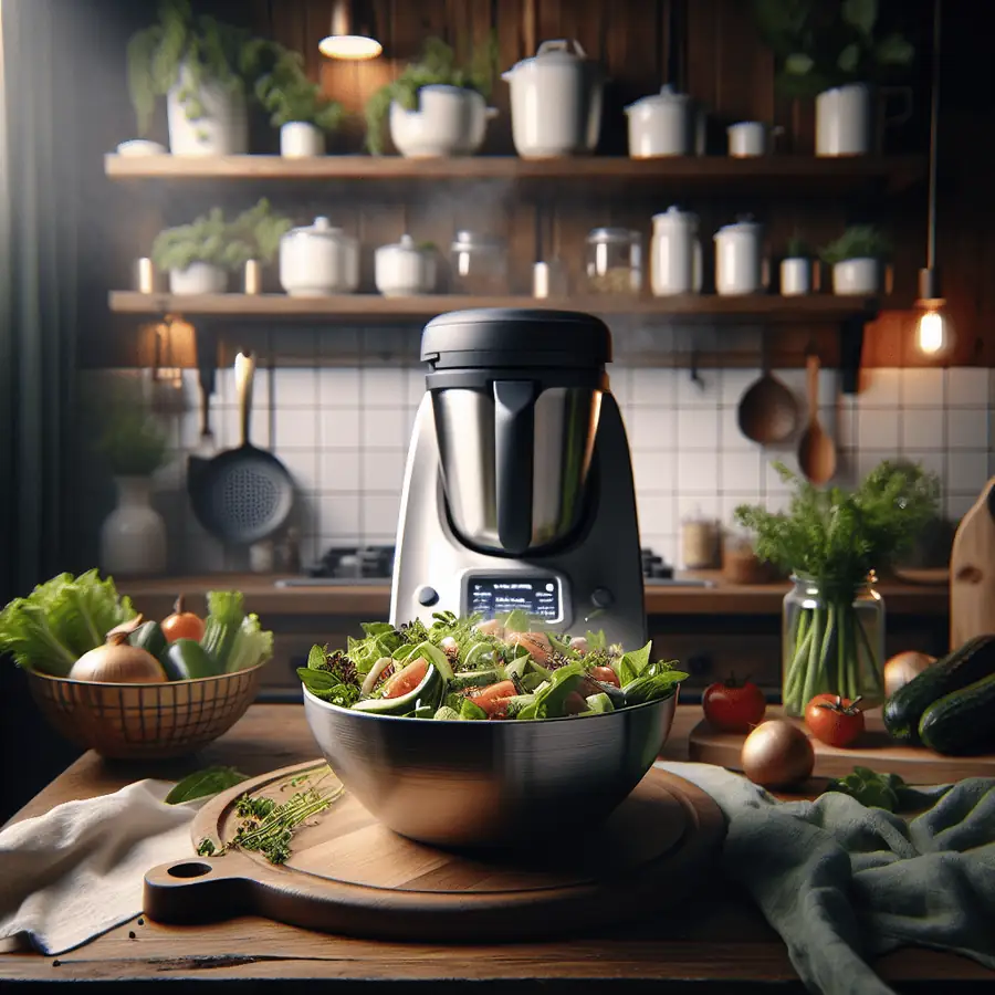 Ensalada César con Aderezo Casero en Thermomix