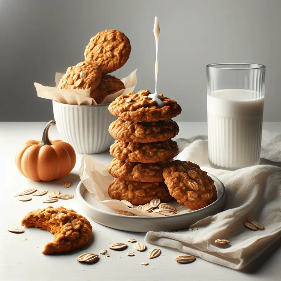 Galletas de Avena y Calabaza para el Desayuno
