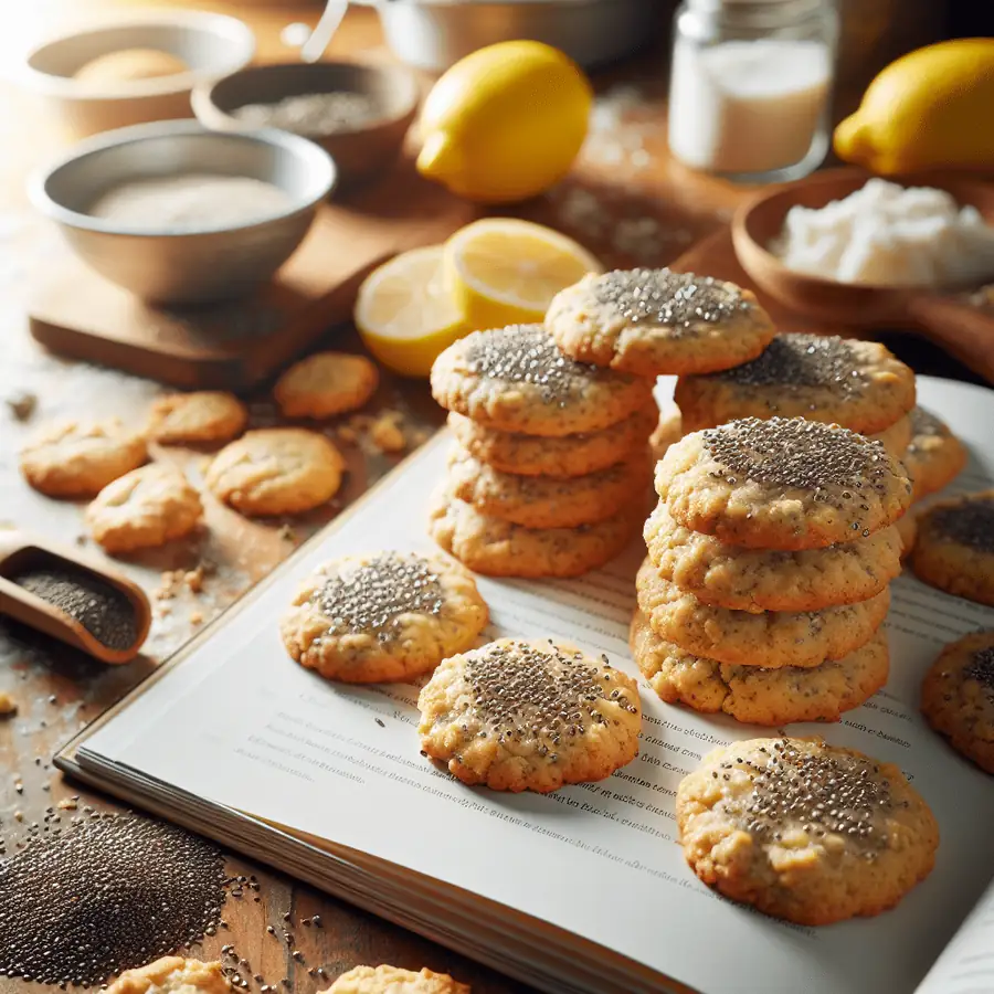 Galletas de chía y limón
