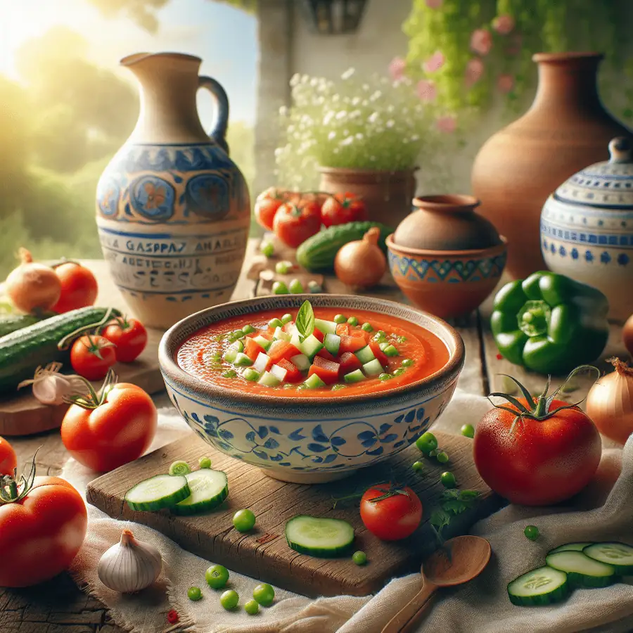 Gazpacho Andaluz Auténtico: Frescura en Verano