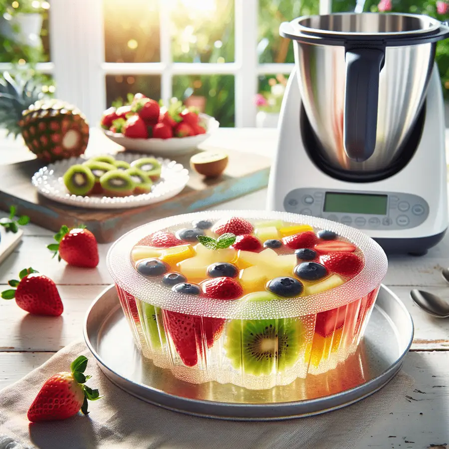 Gelatina de Frutas Naturales en Thermomix