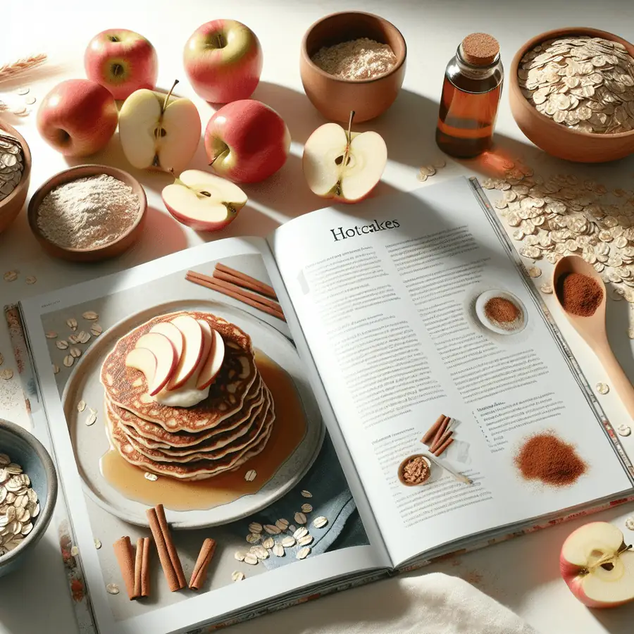 Hotcakes de Avena y Manzana