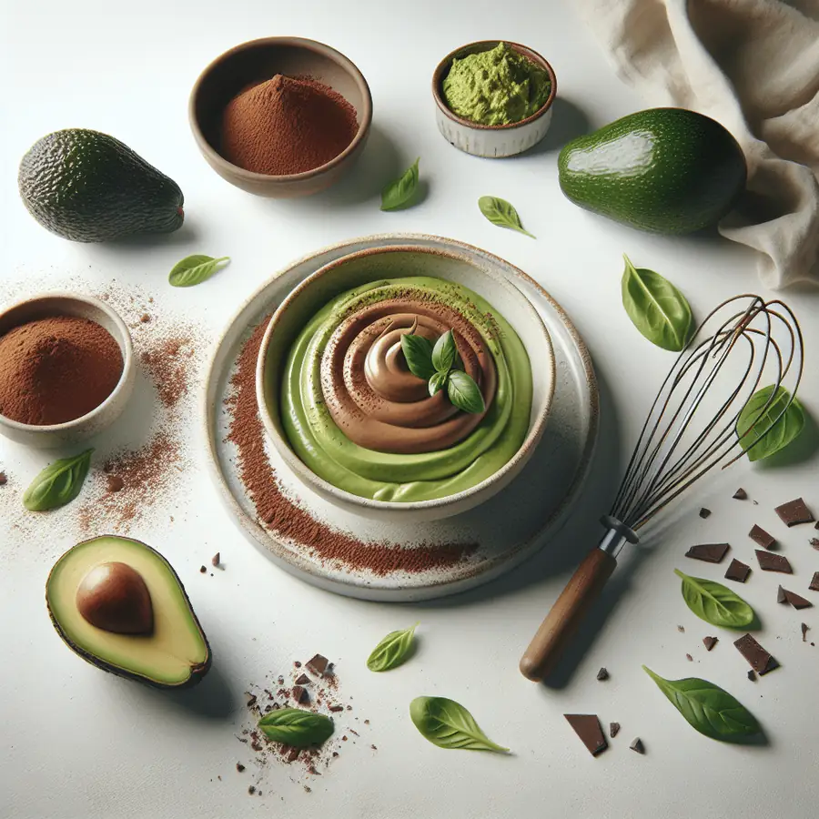 Mousse de Aguacate y Cacao: Seducción Sana