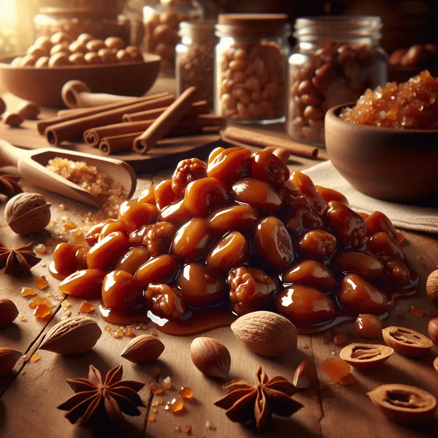 Nueces Caramelizadas con Especias