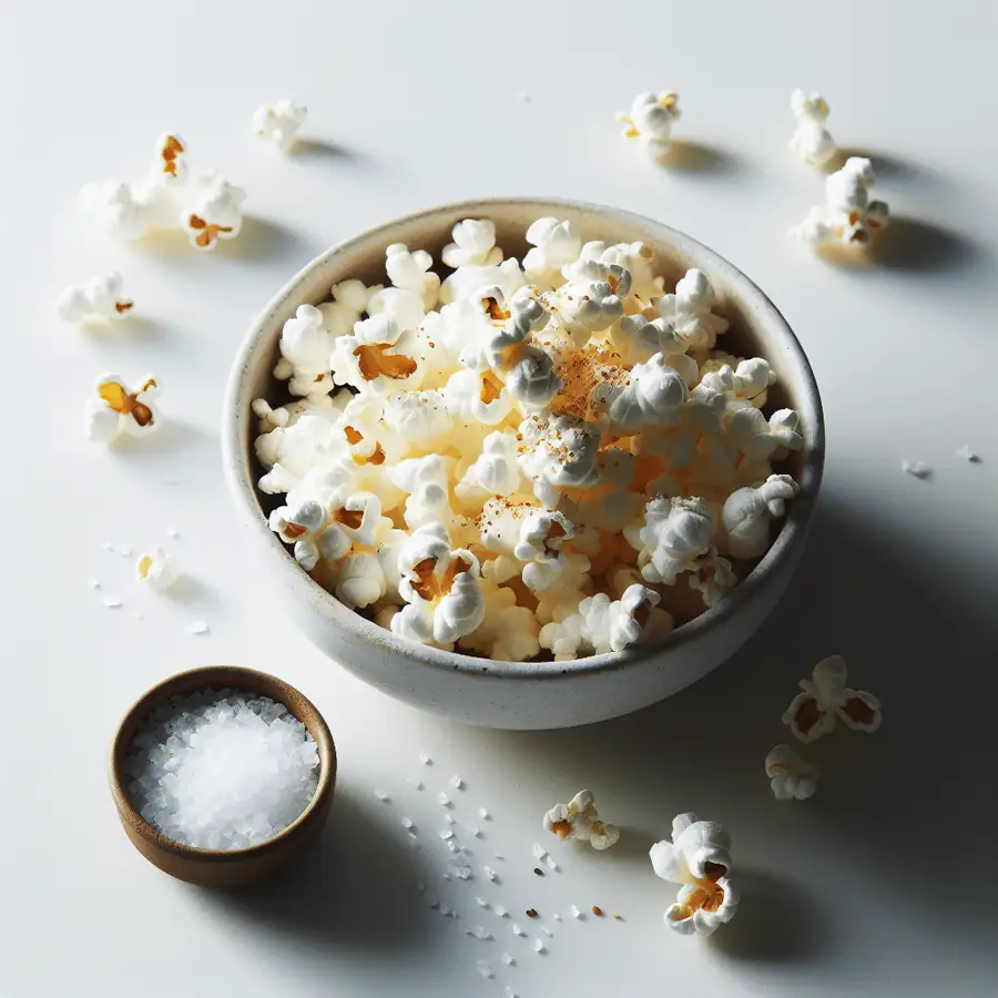Palomitas de Maíz con Aceite de Coco y Sal de Mar