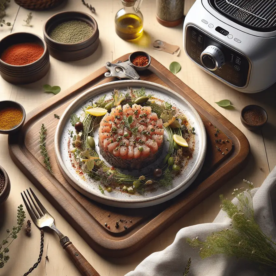 Pescado a la Tártara en Airfryer