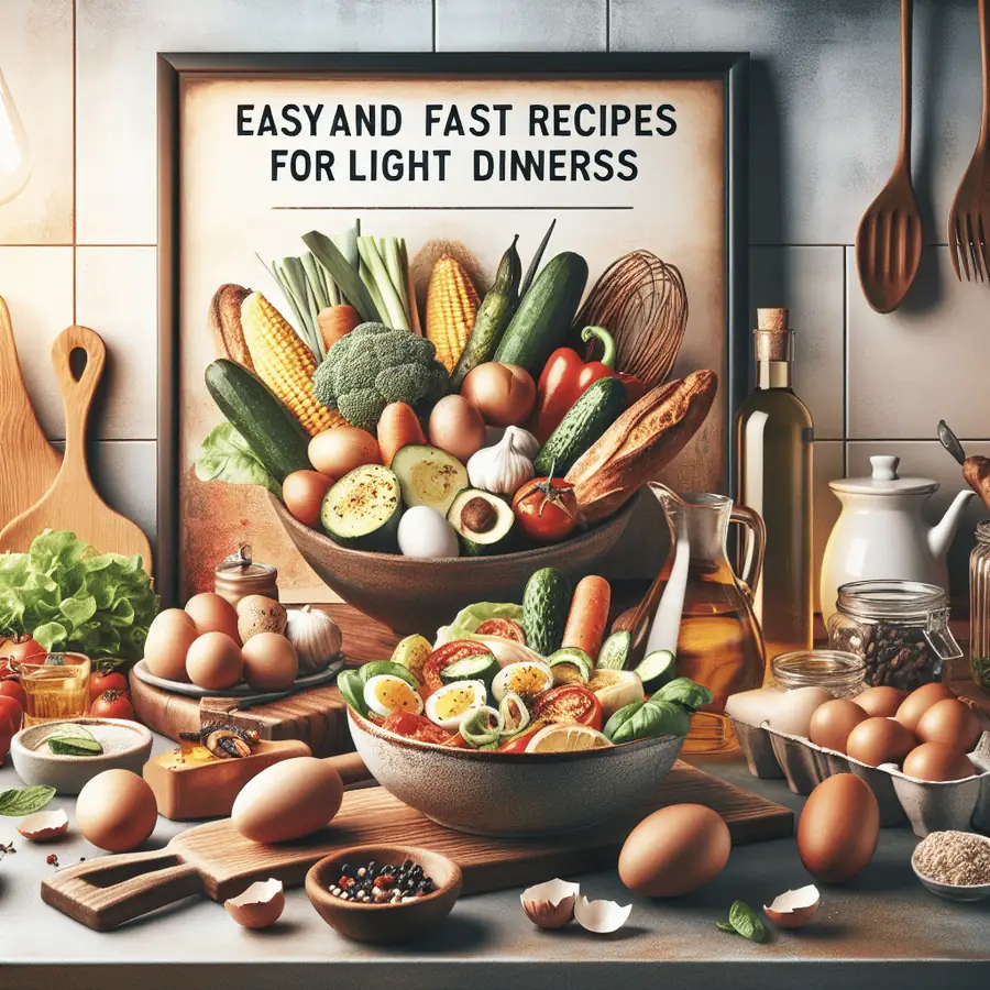 Recetas Fáciles y Rápidas para Cenas Ligera