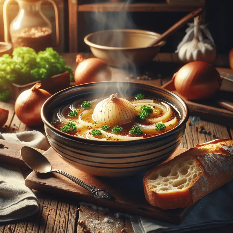 Sopa de Cebolla Francesa: Calidez y Sabor