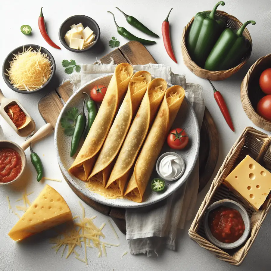 Taquitos de Queso en Airfryer