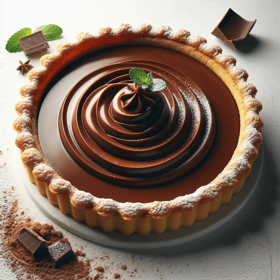 Tarta de chocolate suizo