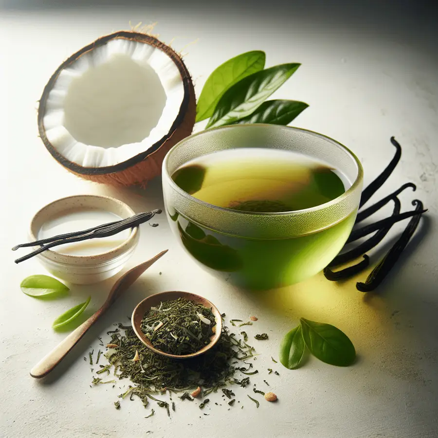 Té Verde con Leche de Coco y Vainilla
