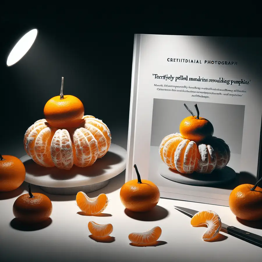 Terroríficas Mandarinas Peladas como Calabazas