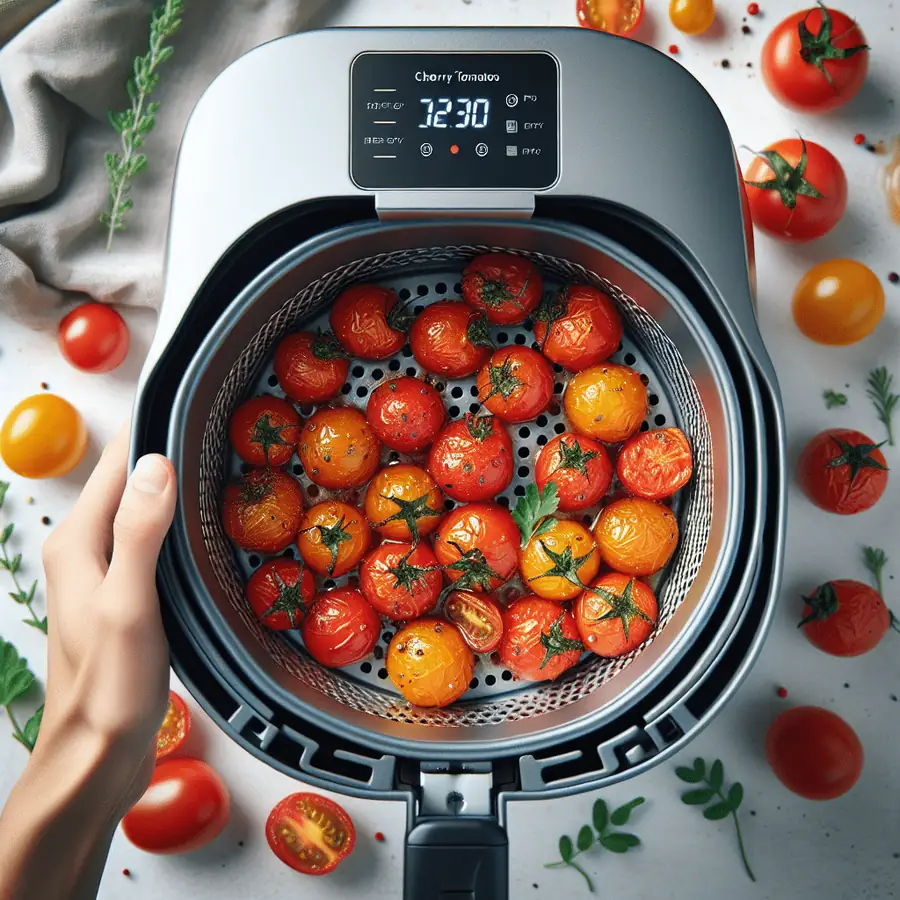 Tomates Cherry Asados en Airfryer